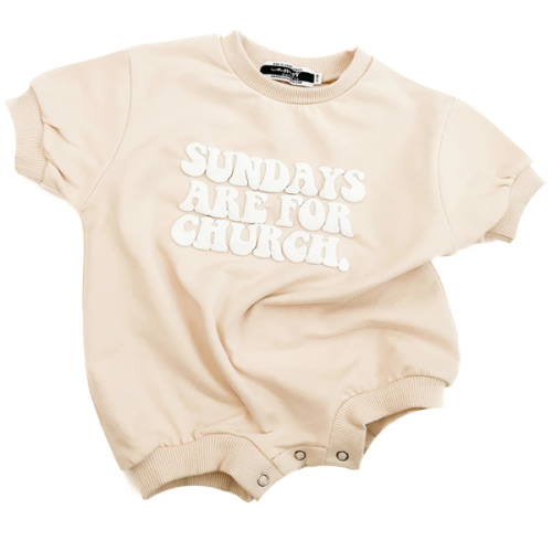 Sundays Are For Church Bubble Jumpsuit