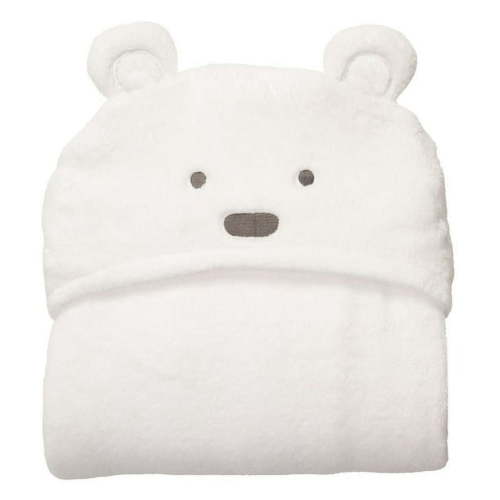 Bamboo Hooded Baby Towel - Softest Hooded Bath Towel with Bear Ears for Babie, Toddler,Infant - Ultra Absorbent and Hypoallergenic, Natural Baby Towel Perfect for Boy and Girl
