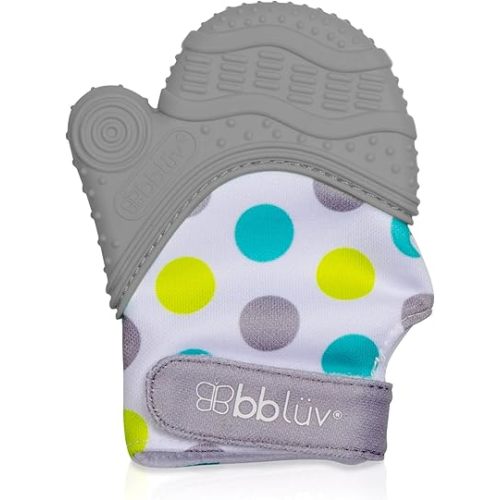 bblüv - Glüv – Food Grade Silicone Baby Teething Mitt With Opposable Thumb
