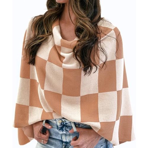 Breathable Nursing Cover Poncho – Stylish Multi-Use Breastfeeding Scarf, Car Seat Cover & Baby Blanket for Modern Moms