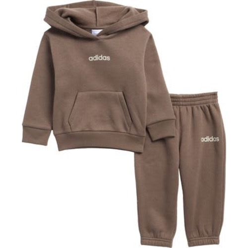 Cotton Blend Fleece Hoodie & Joggers Set