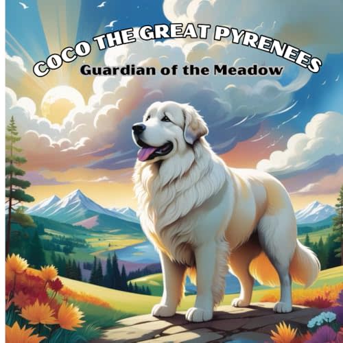 Coco The Great Pyrenees Guardian Of The Meadow: A Delightful Introduction to the Great Pyrenees Dog Breed for Kids (The Loyal Pals Collection)