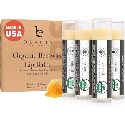 USDA Organic Lip Balm - USA Made with Natural Ingredients