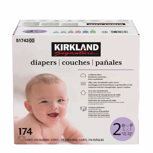 Kirkland Signature Diapers Size 2 | Costco