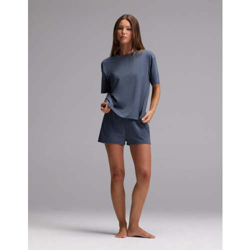Women's First Layer Pajama Short Sleeve Tee & Boxer Short Set