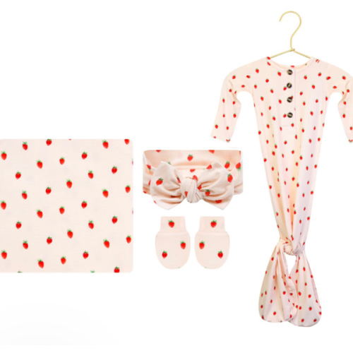 Junie Newborn Headband Bundle (Gown)