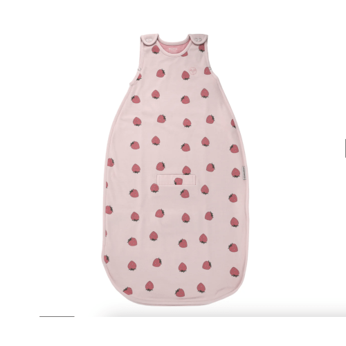 4 Season® Ultimate Baby Sleep Bag, Merino Wool & Organic Cotton, Strawberry