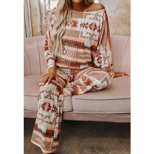 The Payton PJ’s | Women’s Pajama Set, Lounge Set, Bridesmaid Pajama, Bridesmaid Pajama Set, Aztec Pajama Set, Wedding gift, Bridesmaid gift