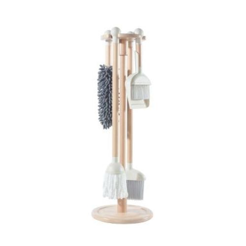 Kaplan Early Learning Modern Pretend Play Cleaning Set with Stand