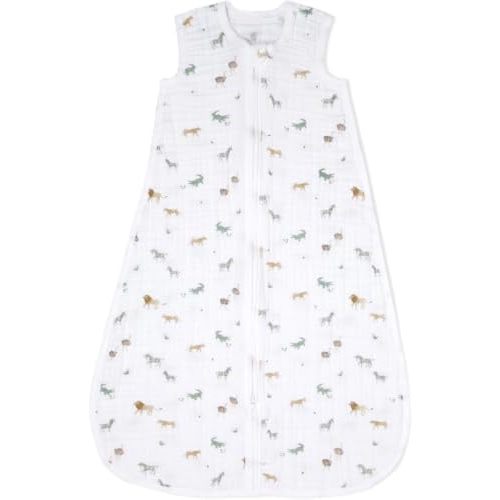 aden + anais Baby Sleeping Bag, Wearable Swaddle Blanket for Girls & Boys, Newborn Sleep Sack, Breathable & Lightweight