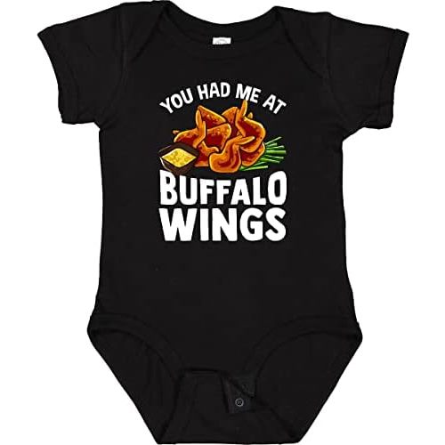 inktastic Buffalo Wings Game Day Snack Baby Bodysuit