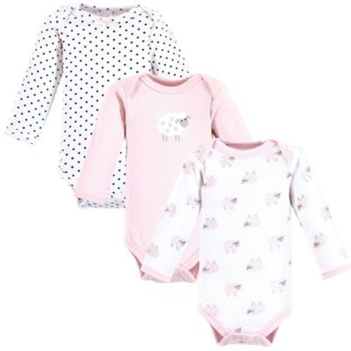 Little Treasure Luvable Friends Preemie Long Sleeve Bodysuit 3pk
