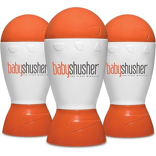 Single Baby Shusher Portable Sound Machine - Mom-Like 'Shh!' Sound for Baby, Sleeping Soother, Newborn Essentials for Crib, Battery Operated Hush, Travel Friendly, Shower & Registry Gift - 1 Count