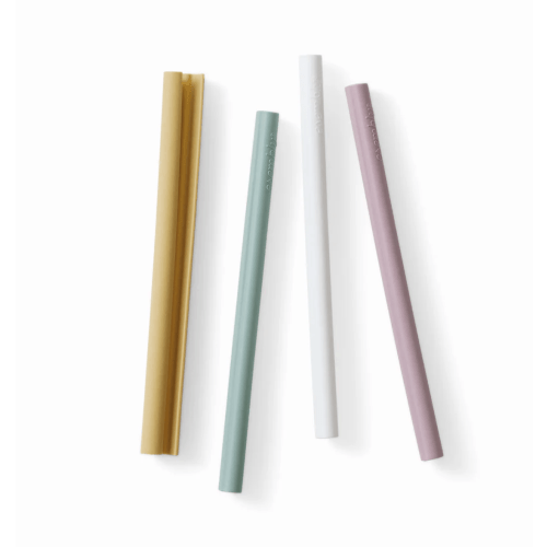 Easy-Clean Reusable Sipper Straws - Esembly