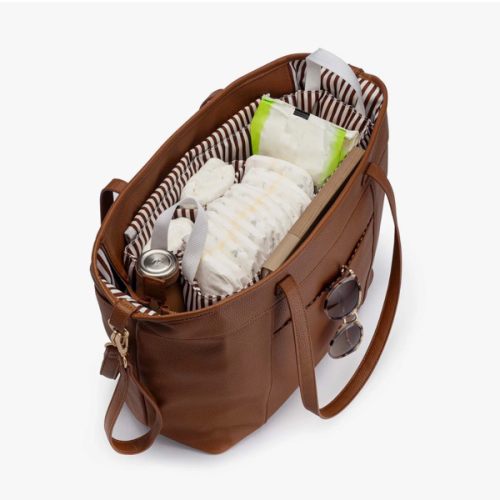 The Willow Tote | Vegan Leather Diaper Bag by Parker Baby Co.
