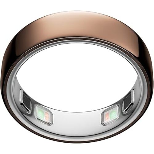 Oura Ring 5 Smart Wearable - Deep Rose - Size 9 - Fitness & Sleep Tracker
