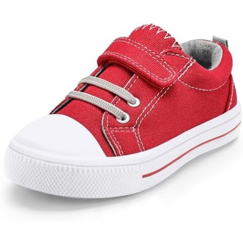 K KomForme Toddler Shoes Boys Girls Canvas Sneakers Size 4-13