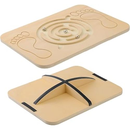 Juoe 360° Maze Balance Board Wobble Board,Sensory Balance Toys