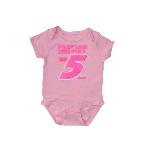 Fast Like 5 Design- Infant Pink Onesie – Shop Kyle Larson