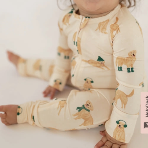 Infant Romper in Winnie