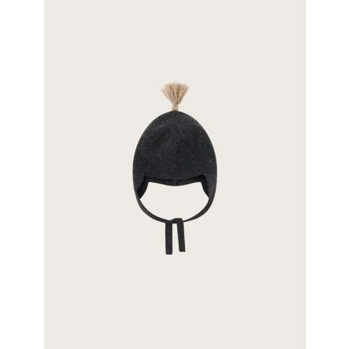 Charcoal contrast Tassel Hat