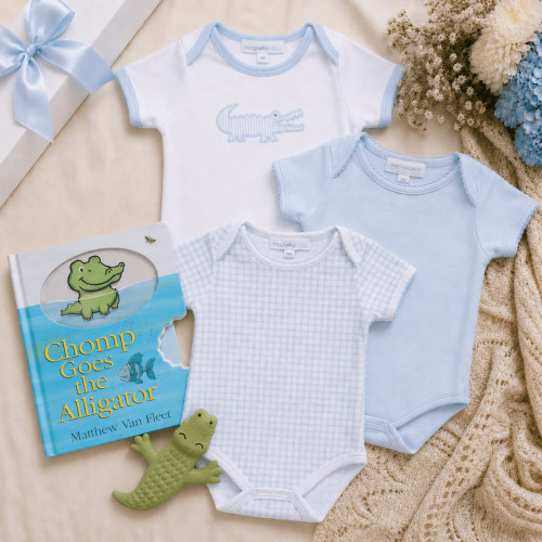 Baby Bodysuit Gift Set - Gator