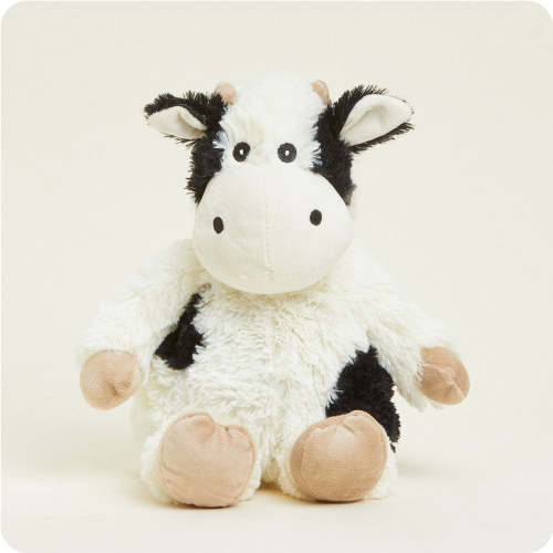 Black and White Cow Warmies Junior