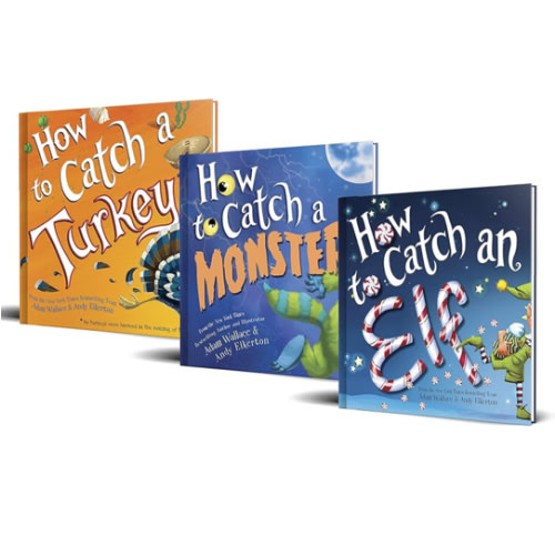 How to Catch 3-Book Holiday Set: Amazing Adventures for Halloween, Thanksgiving, and Christmas!