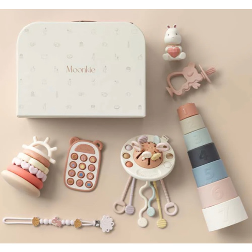Moonkie Deluxe Playtime Gift Set (Blush Bloom)