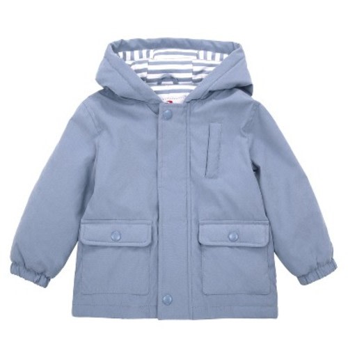 Rokka&Rolla Baby Boys' Jersey Lined Puffer Jacket-Blue, size 6-9 Months