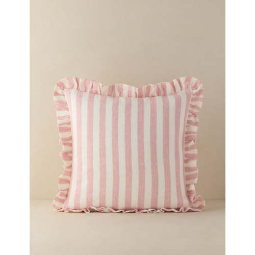 Amaroso Linen Ruffle Pillow