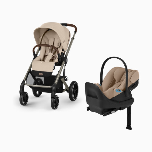 Cybex Balios S Lux + Cloud G Pro Travel System - Almond Beige