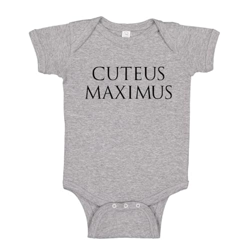 Cuteus Maximus Latin Baby Bodysuit One Piece Or Toddler Shirt for Western History or Latin Teacher