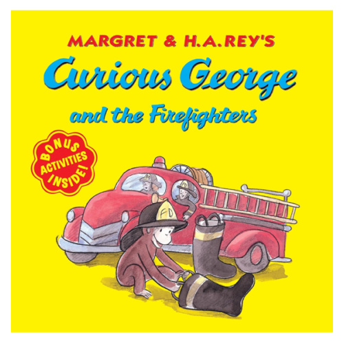 Curious George and the Firefighters: A Fun Firehouse Adventure with Curious George on a School Field Trip to the Busy Station