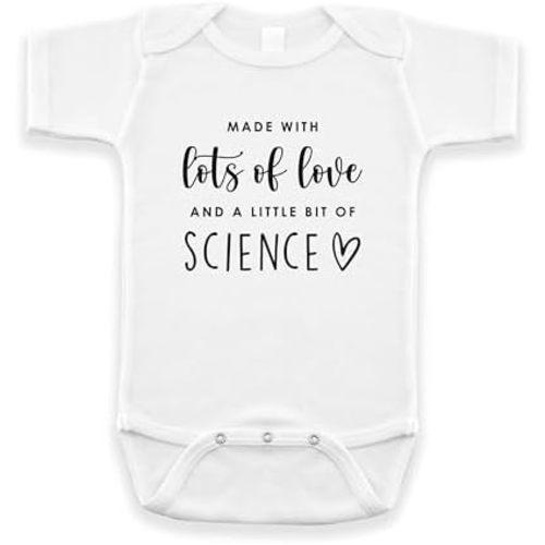 IVF Pregnancy Announcement - Made With Lots of Love and a Little Science