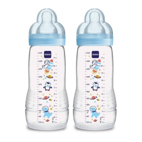 MAM 11 fl oz Easy Active Baby Bottle - Boy - 2pk