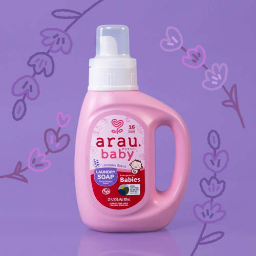Arau Baby Laundry Soap - Plant Based & Safe for Newborns, No Additives, Allergens or Detergents for Sensitive Skin- 27 fl oz (Pack of 1)