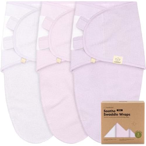 3-Pack Organic Swaddles for Newborns, Baby Sleep Sacks 0-3 Months - Baby Swaddle Wrap, Newborn Wearable Blanket, Infant