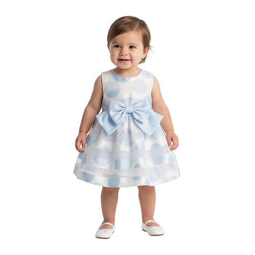Bonnie Jean Baby Girls Sleeveless A-Line Dress, Color: Blue - JCPenney