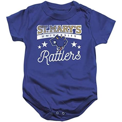 St. Mary's University Official Rattlers Unisex Infant Snap Suit for Baby