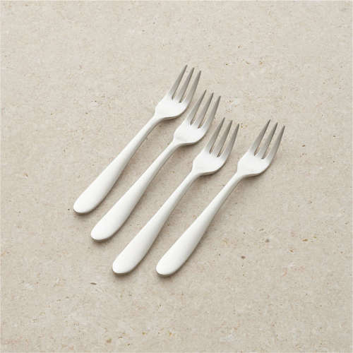 Fusion Satin Appetizer Forks, Set of 4