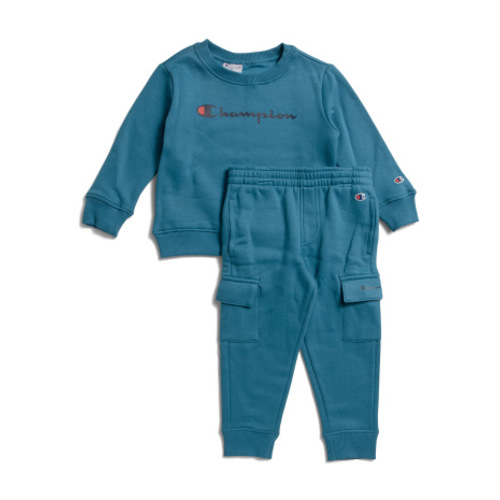 Toddler Boys 2pc Crew Neck Sweatshirt And Cargo Joggers Set | Boys' Activewear | Marshalls