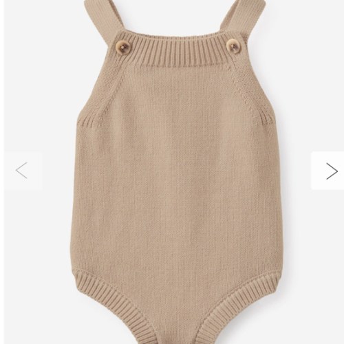 Organic Knit Bubbbysuit