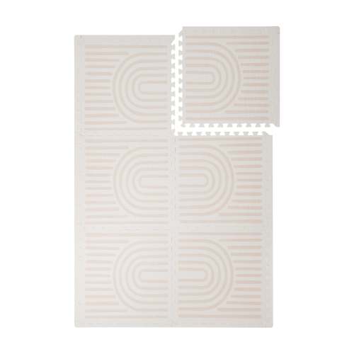 Premium Foam Playmats | Linear - Linen