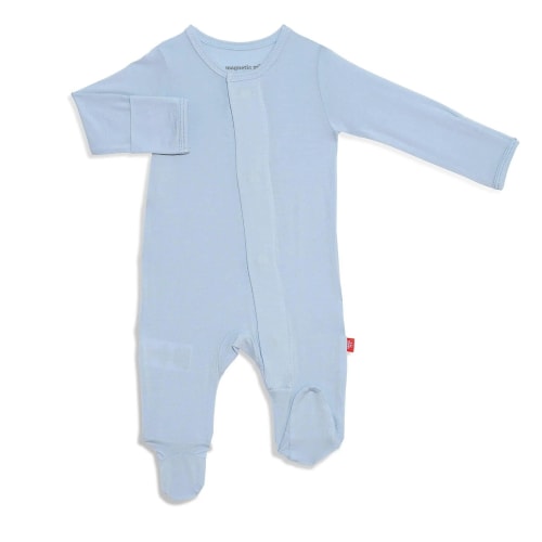 Baby Blue Magnetic Footie