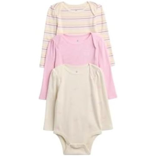 GAP Baby 3-pack Long Sleeve Bodysuit