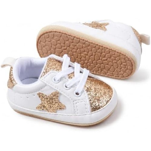 Baby Toddler Shoes Non-Slip Sneakers Soft First Walking Shoes 0-18M