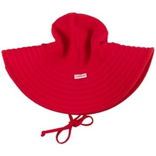 RuffleButts® Baby/Toddler Girls UPF 50+ Sun Protective Wide Brim Swimwear Sun Hat