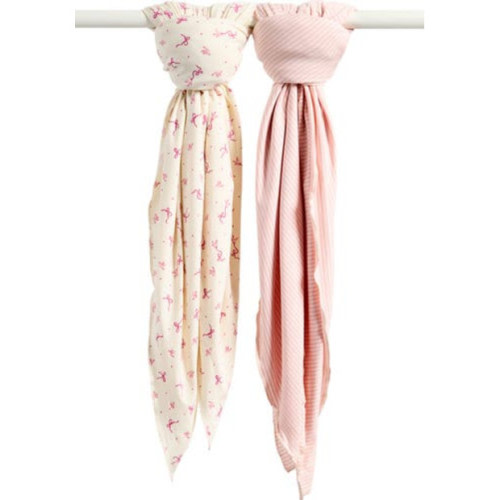 Assorted Knit Swaddles, 2-Pack