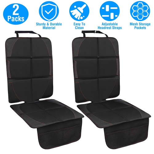 Moclever 2 Packs Protector with Thick Padding Protector Car Seat Car Seat Pad Car Seat Cushion